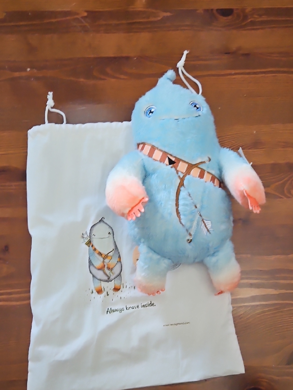 Warrior Bravery Anxiety Sleep Plush